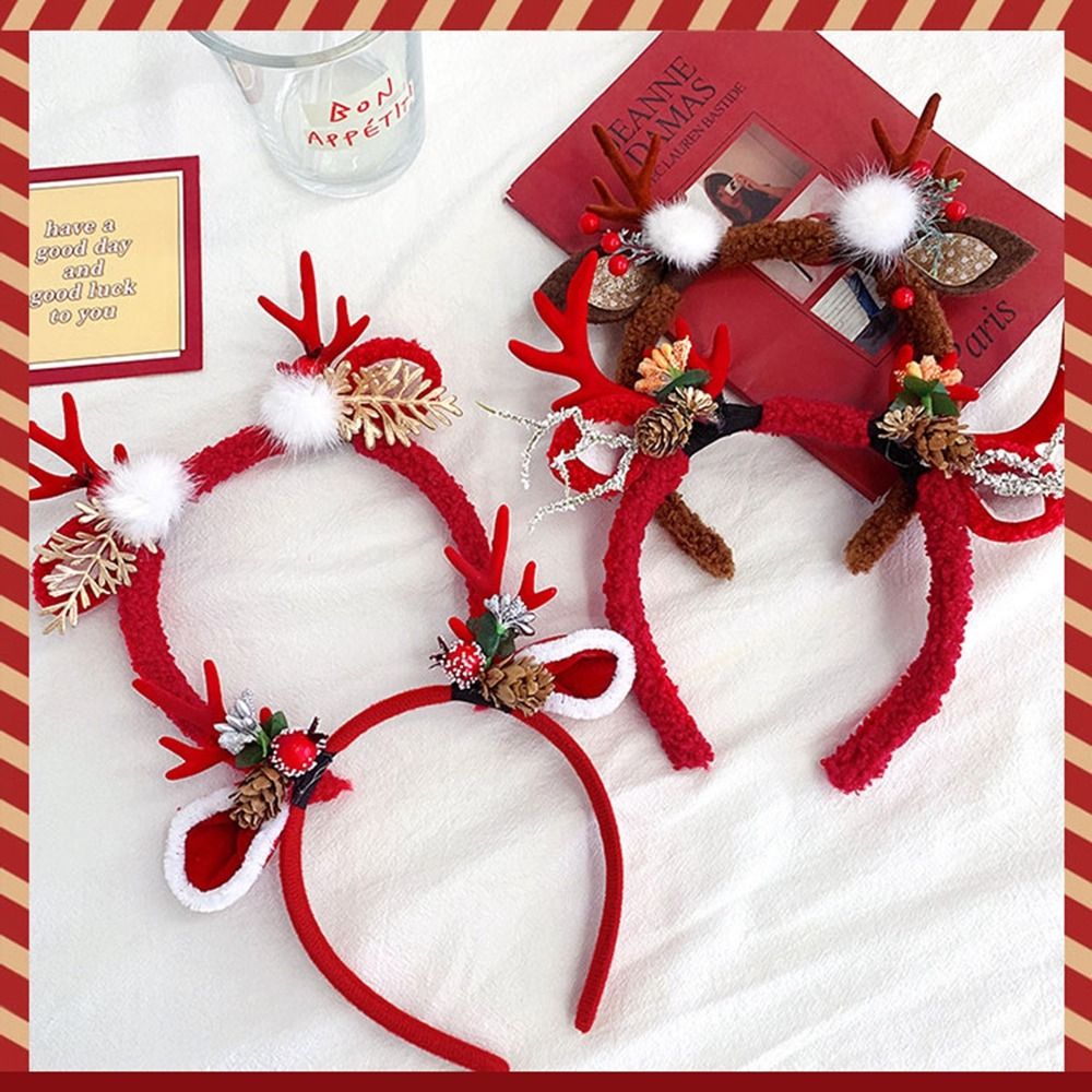 Cute Christmas Decoration Chri - đánh giá và giá Reindeer Antlers Headband