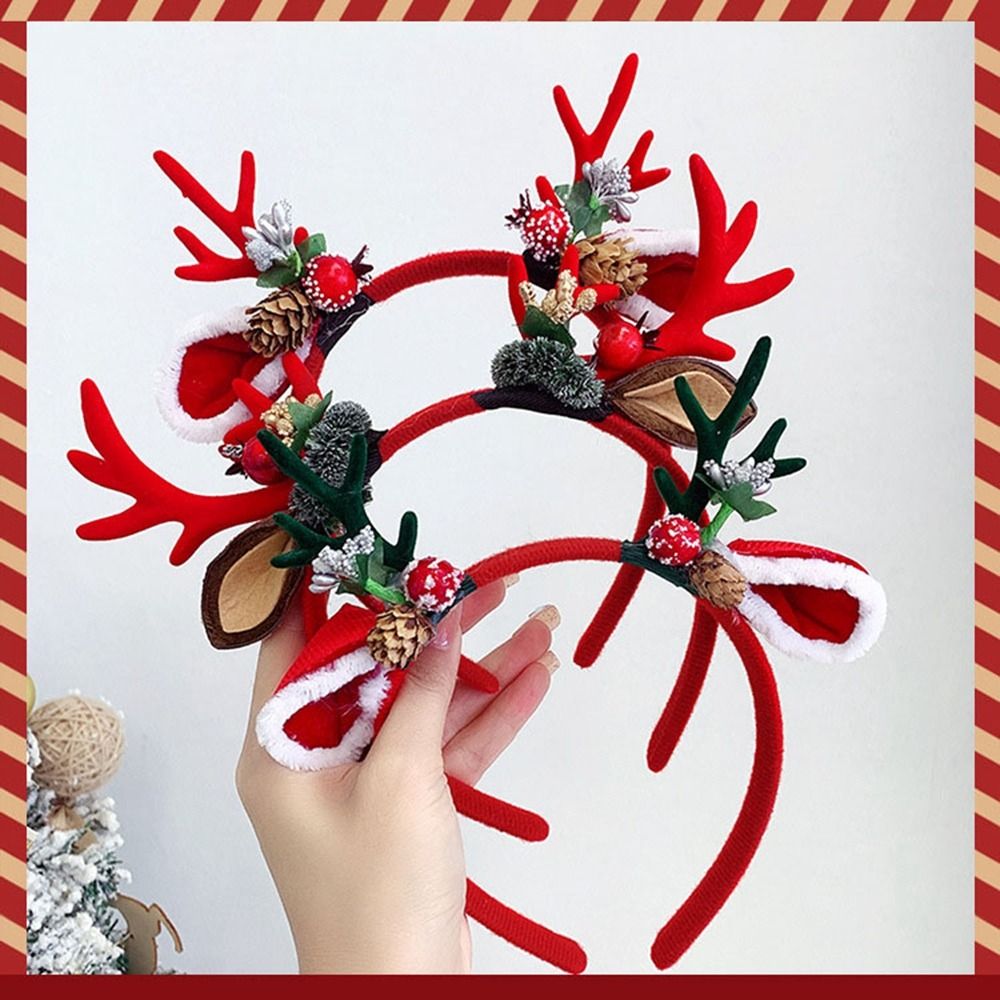 Cute Christmas Decoration Chri - đánh giá và giá Reindeer Antlers Headband