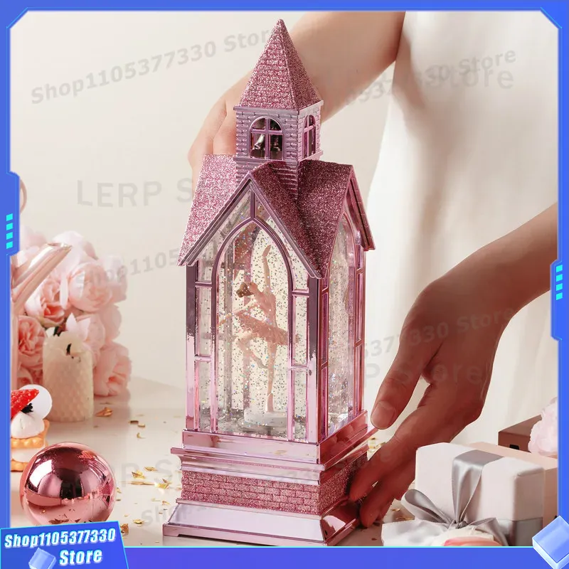Crystal Ball Music Box Spinnin - đánh giá và giá Snow Globe Musical