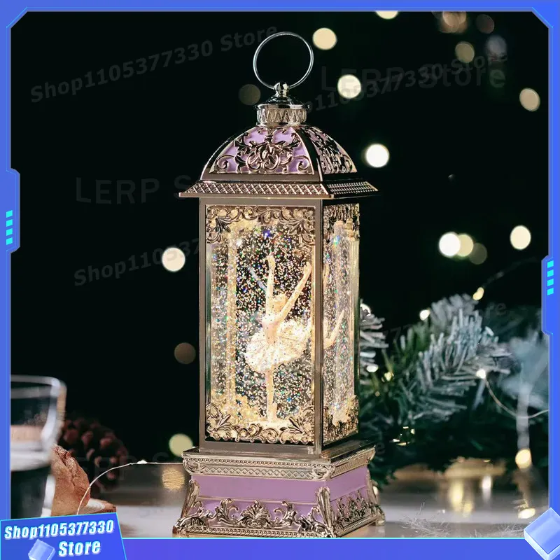 Crystal Ball Music Box Spinnin - đánh giá và giá Snow Globe Musical