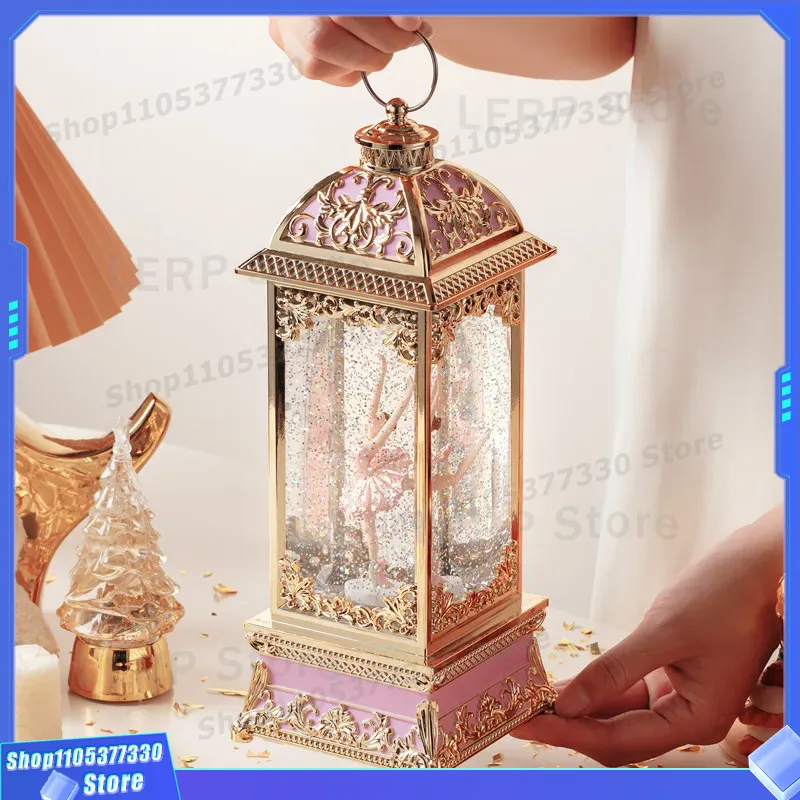 Crystal Ball Music Box Spinnin - đánh giá và giá Snow Globe Musical