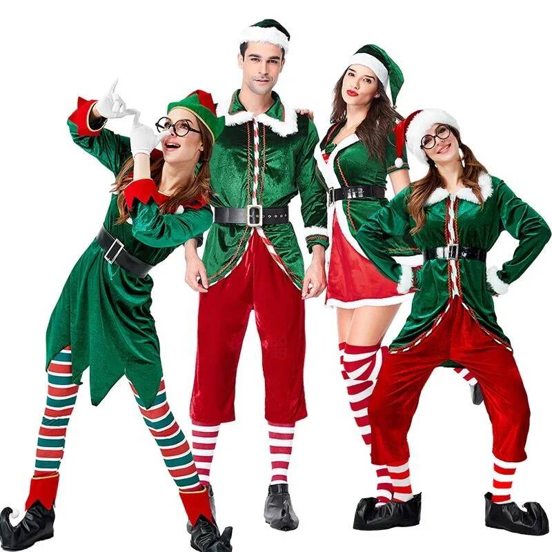 Santa Claus Cosplay Costume Ch - đánh giá và giá Elf Costume Christmas