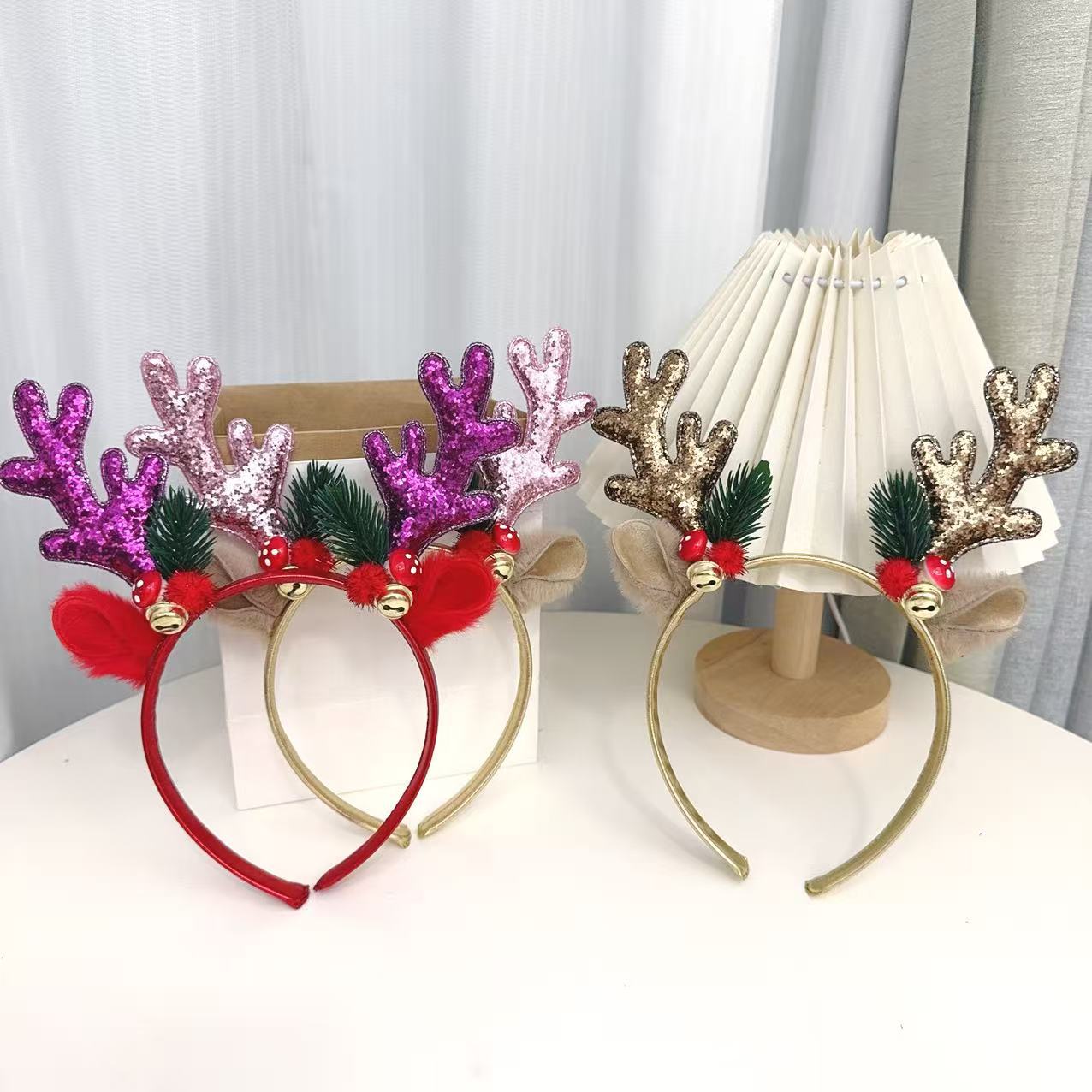 Popular Glittery Reindeer Antl - đánh giá và giá Reindeer Antlers Headband