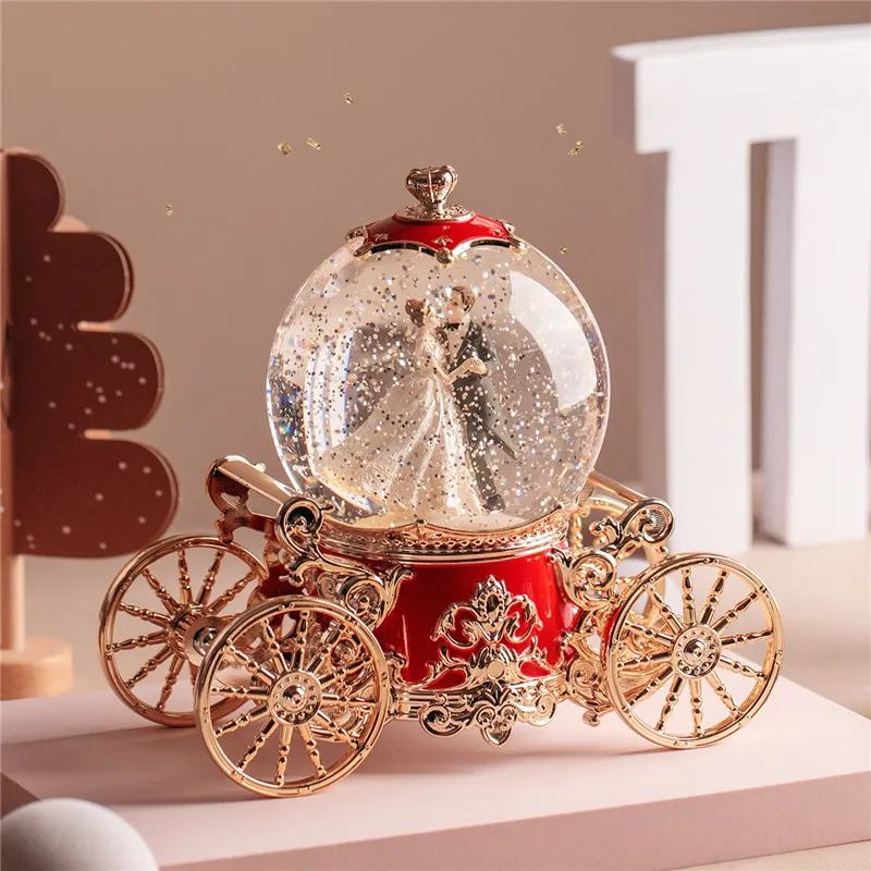 Rotating Crystal Ball Snow Glo - đánh giá và giá Snow Globe Musical