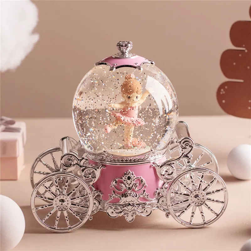 Rotating Crystal Ball Snow Glo - đánh giá và giá Snow Globe Musical