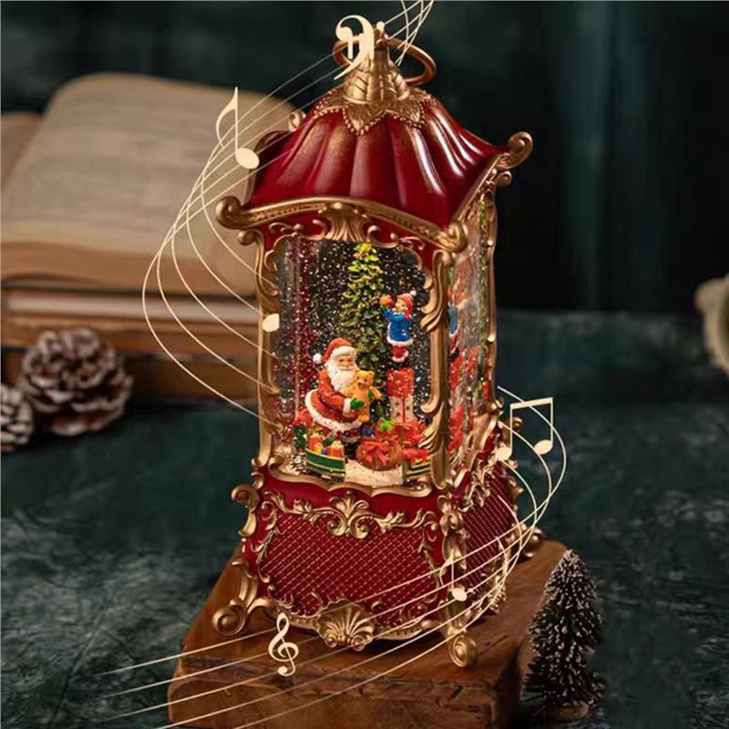 A01F-Music Box Play Melody Car - đánh giá và giá Snow Globe Musical