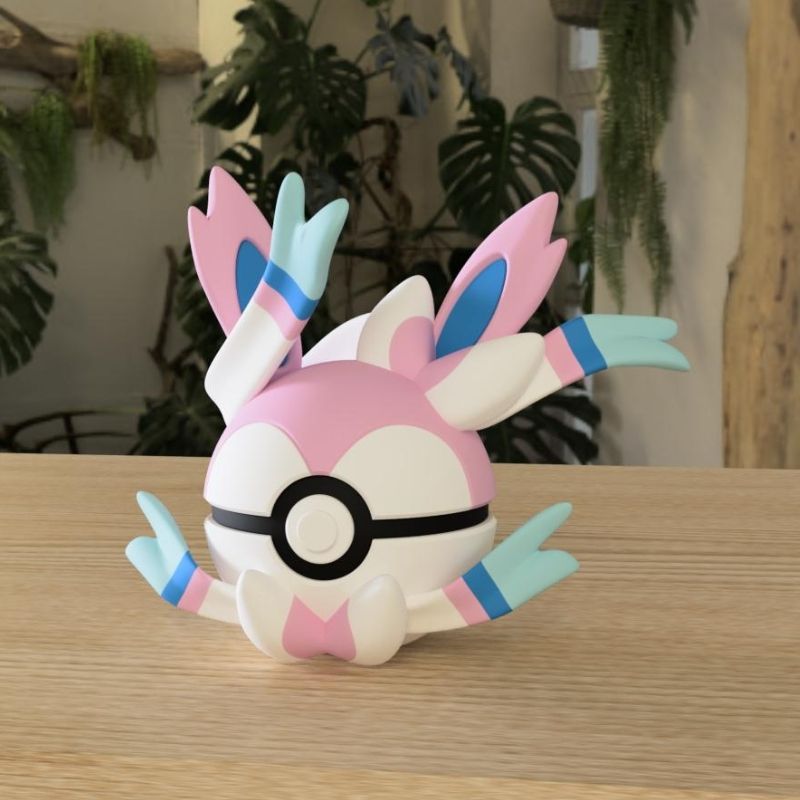 Pokemon Poke Ball Eevee Anime  - đánh giá và giá Ornament Ball Set