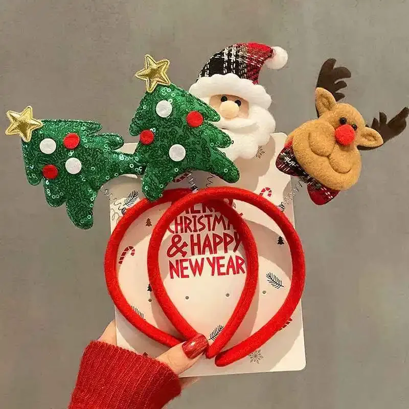 10pcs Christmas Hairband Party - đánh giá và giá Reindeer Antlers Headband
