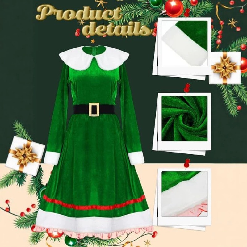 Women Christmas Elf Costume Se - đánh giá và giá Elf Costume Christmas