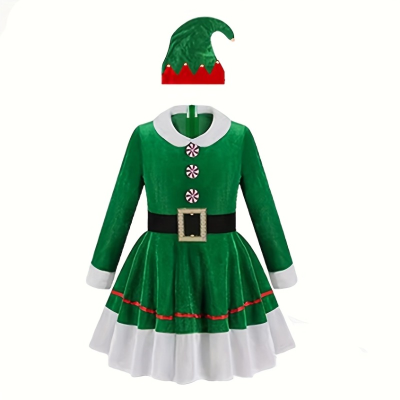 5pcs Christmas Elf Costume Set - đánh giá và giá Elf Costume Christmas