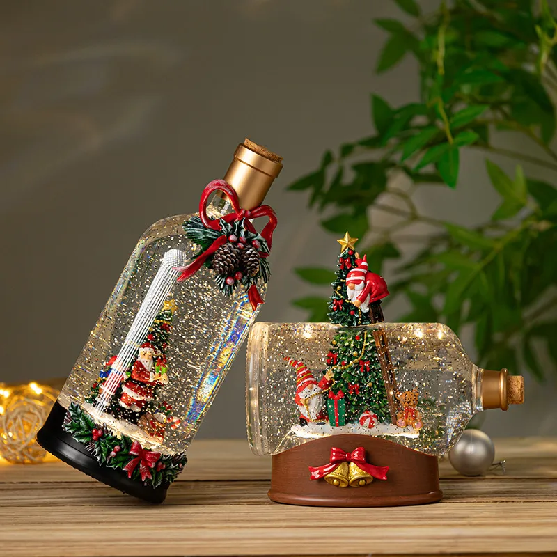 Vintage Christmas Music Box wi - đánh giá và giá Snow Globe Musical