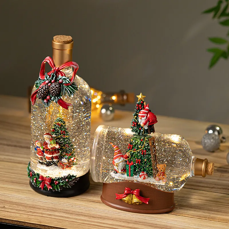 Vintage Christmas Music Box wi - đánh giá và giá Snow Globe Musical