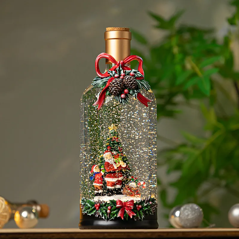 Vintage Christmas Music Box wi - đánh giá và giá Snow Globe Musical