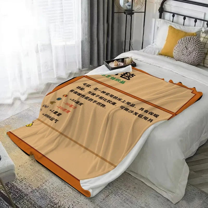 Pixel Farm Game Blanket Soft F - đánh giá và giá Christmas Throw Blanket
