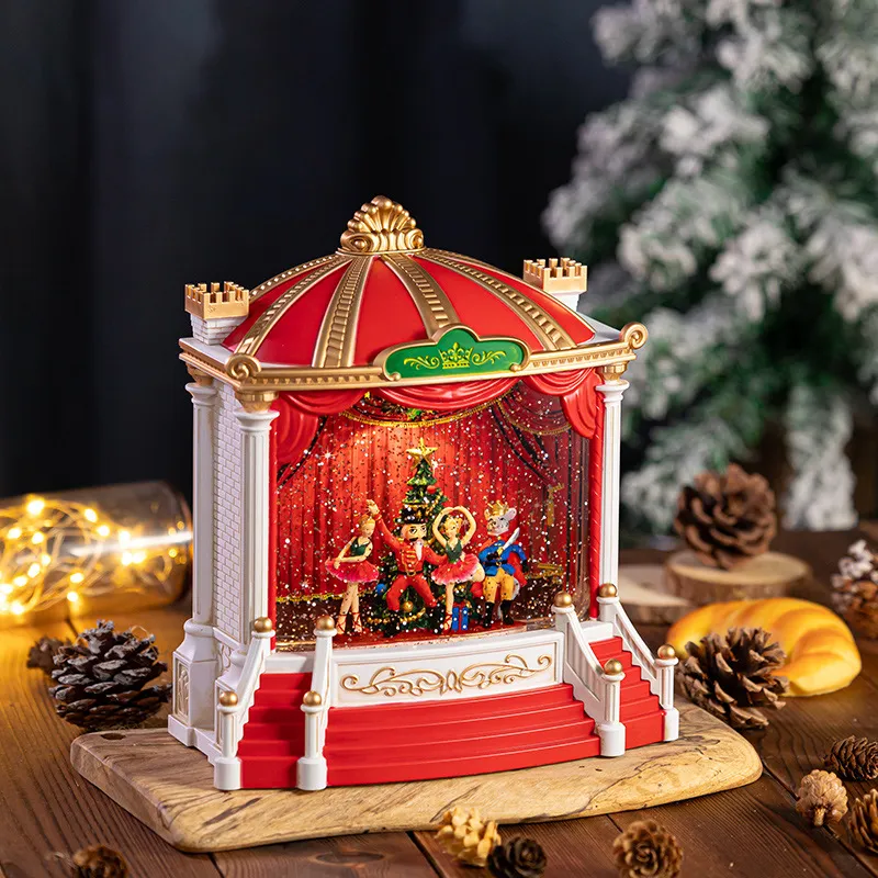 Christmas Snow Globe Music Box - đánh giá và giá Snow Globe Musical